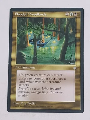 MTG Flooded Woodlands (Ice Age/Gold/R) - BGM - Image 1 of 2