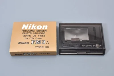 [Sin usar] Nikon Focusing pantalla dividida tipo K3 para FM3A FM2 FM2N de JAPÓN Foto 1 de 4