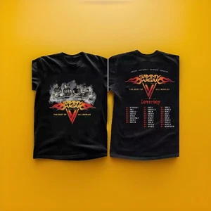 Camiseta Sammy Hagar The Best of All Worlds 2024 Tour XL Fan List Loverboy NUEVA SIN ETIQUETAS - Imagen 1 de 2