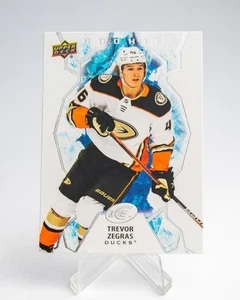 2021-22 Upper Deck Ice - Rookie Trevor Zegras #123 (RC) - Picture 1 of 2