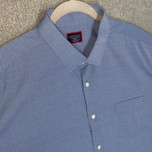 UNTUCKit Shirt Men's XXXL Benham Performance Button Up Shirt Gray - Picture 1 of 8