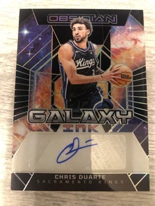 2023-24 Panini Obsidian Galaxy Ink # 13/149 Chris Duarte #GI-CDU Auto Kings - Picture 1 of 7