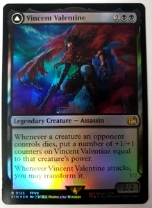 Magic The Gathering Final Fantasy - Vincent Valentine - Lámina rara - 0125 casi nueva - Imagen 1 de 1