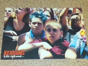 KERRANG POSTCARD #6 UNUSED - Picture 1 of 1