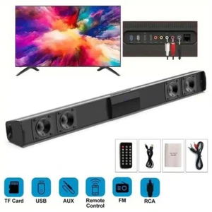 Kabelloser und kabelgebundener TV Lautsprecher Soundbar Stereo Heimkino Soundbar - Bild 1 von 16
