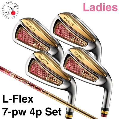 Majesty Prestigio 13 Ladies Iron Wedge #7-pw 4p Set L-Flex TL760 Graphite Shaft - Image 1 of 4