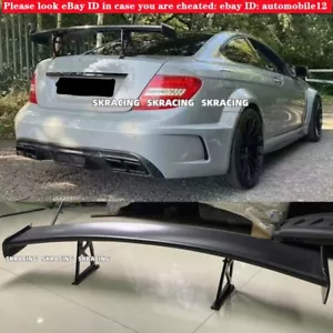 Alerón trasero de fibra de carbono para Mercedes Benz 2008-2014 W204 C63 2 puertas - Imagen 1 de 9