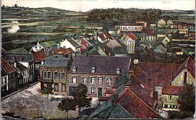 GERMANY 1927 POSTAL HISTORY WWI FIELDPOST PICT POSTCARD CARVIN FRANCE ADDR - Image 1 of 2