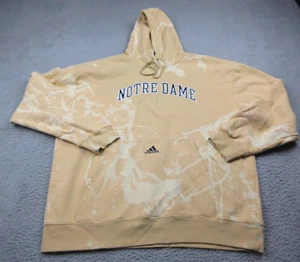 Notre Dame Fighting Irish Sweater Mens Adult Large Yellow Gold College Football - Picture 1 of 10