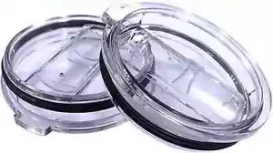 2 Replacement Lids for Stainless Steel Tumbler Travel Cup - Fits of Inner - Picture 1 of 12