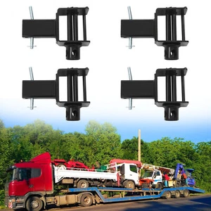 4PCS 1.5 x 3 inch Trailer Stake Pocket Winch 5400LBS Trailer Stake Pocket Winch - Picture 1 of 12