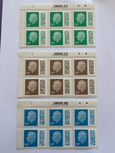 BARCODED - KING CHARLES- TARIFF 2025 - MACHIN CYLINDER BLOCKS 2 x 3 - M25L - Picture 1 of 3
