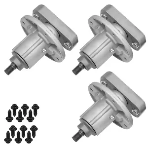 3 Spindle Assembly fits John Deere GX20250 L1742 L2048 L2548 108-14.5 108-17Hs - Picture 1 of 7
