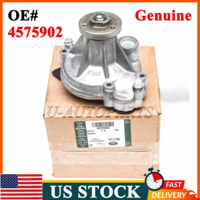 NEW 4575902 Water Pump For Land Range Rover Sport LR3 V8 4.2L/4.4L OEM FREE SHIP Foto 1 de 4