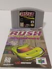 San Francisco Rush Extreme Racing Nintendo N64 Game Authentic Tested Working