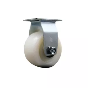 Rueda rígida de nailon de 4 pulgadas con rueda de servicio de rodamiento de rodillos - Imagen 1 de 5