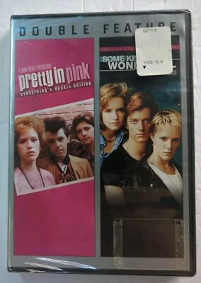 PRETTY IN PINK & SOME KIND OF WONDERFUL - 80s Double Feature DVD - NEW UNOPENED - Image 1 of 4