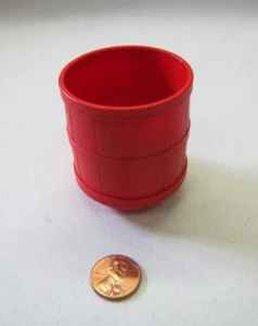 Lego Duplo Large Red Barrel Western Town Pirate Ship Castle Village Rare! - Picture 1 of 3