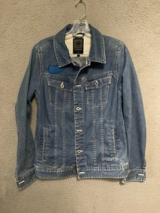 G Star Raw Womens Slim Tailor Denim Jacket Size Medium Button up Adult - Picture 1 of 5