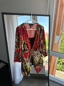 Vintage Frank Lyman Women’s Multicolor Tunic Jacket Size 12 - Picture 1 of 11