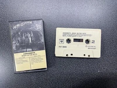 Aerosmith  Night in the Ruts (Cassette Tape) CBS 1979 Steven Tyler - Image 1 of 2