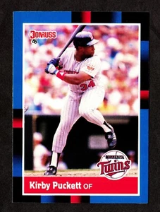 1988 DONRUSS #368 - KIRBY PUCKETT HOF - MINNESOTA TWINS - Picture 1 of 2
