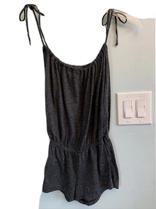 Divina Dance Wear Girls Gray One Piece Sleeveless Romper Size X-Small - Picture 1 of 9