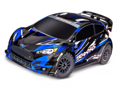 Traxxas Ford Fiesta ST Rally Brushless BL-2S RTR 1:10 Edition 4WD blau ohne Akku - Bild 1 von 4