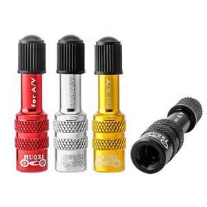 Bike Fork Schrader Valve Adapter Bicycle Air Fork Inflatable Valve Adaptor - Picture 1 of 44