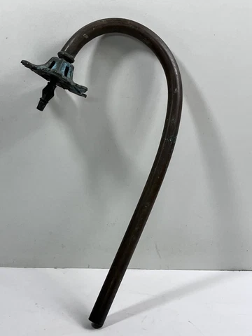 Antique Large Art Nouveau Gas Lighting Part For Restoration Project Cover