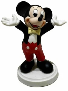 RARA Figura Disney MICKEY En Esmoquin Coleccionable Hecha en México 1985 De Colección - Imagen 1 de 15
