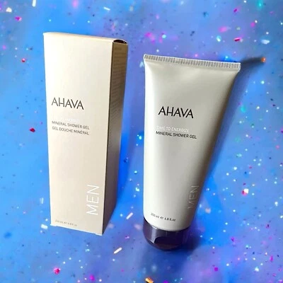 Gel de ducha mineral agua Deadsea Ahava Men 6,8 fl. oz. Nuevo sin caja y precintado Foto 1 de 4