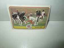 PITTSBURGH STEELERS TRAINING CAMP 1981 Fleer Card #72 CHUCK KNOLL Exc