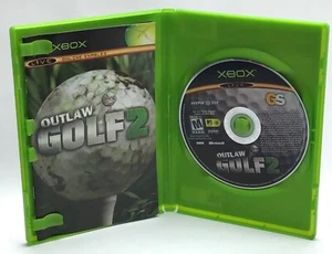Outlaw Golf 2 / Microsoft Xbox Vintage Video Game / Complete w Manual / Rated M - Picture 1 of 4