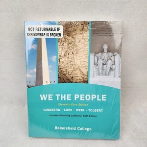 New Sealed We The People (Eleventh Core Edition) Bakersfield College Paperback - Picture 1 of 6