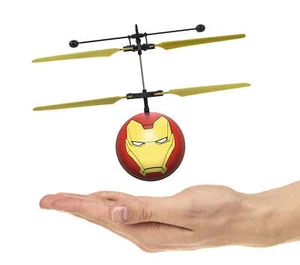 Marvel Avengers Iron Man IR UFO Ball Helicopter - Picture 1 of 1
