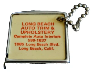 Cinta métrica de publicidad de colección de colección de colección de larga playa CA de Long Beach auto - Imagen 1 de 7