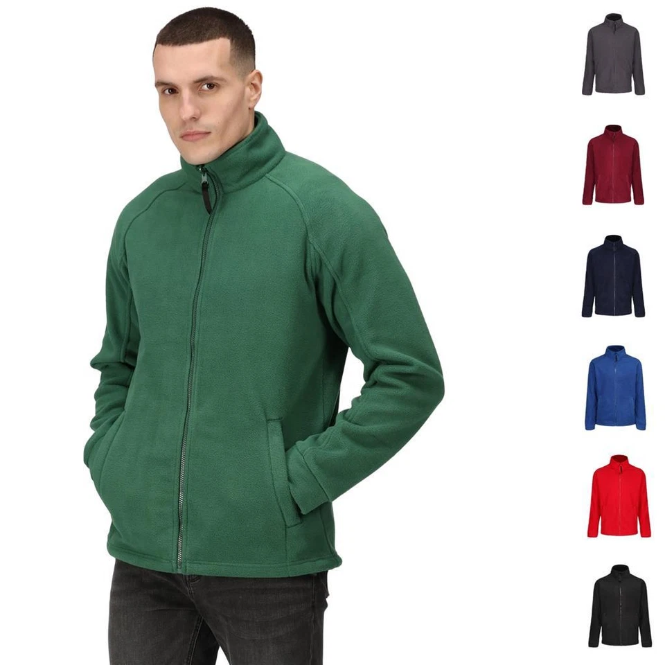 Chaqueta de lana antipíldora completa para hombre Regatta | Saltador con cremallera lisa Foto 1 de 4