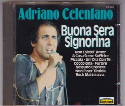 ADRIANO CELENTANO - BUONA SERA SIGNORINA - CD KARUSSELL GERMANY NEAR MINT! - Bild 1 von 3