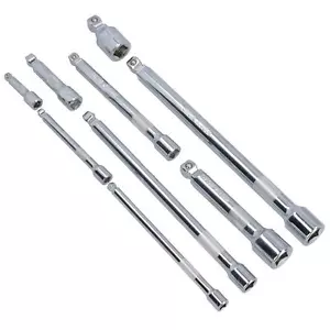 Juego de enchufes de barra oscilante recta de 1/2"" 3/8"" 1/4"" de extensión 9 piezas TE068 - Imagen 1 de 7