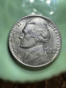 1984 P Jefferson Nickel Cud, Double Rim Error, Multiple Errors     See Listing - Picture 1 of 19