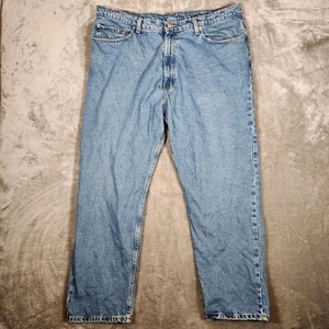Jeans Polo Ralph Lauren Vintage Para Hombre 41X30 (Etiqueta 42X30) Azul Denim Relajado Cónico - Imagen 1 de 13