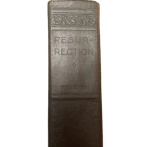 Leo Tolstoy RESURRECTION VOLS. I-II Antique Edition 1925 English - Picture 1 of 11