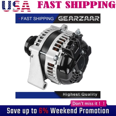 For Chevrolet Silverado GMC Sierra 2014-2019 1500 5.3L 6.2L Alternator 14007 - Image 1 of 4
