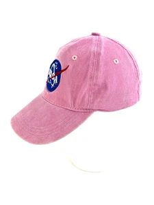 Baseballkappe Mütze NASA rosa Weltraumwissenschaft Riemen hinten 100 % Baumwolle Einheitsgröße Unisex - Bild 1 von 12