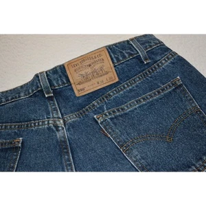 Vintage Levis 550 Jeans Mens Size 38 x 30 Relaxed Blue Cotton Denim MADE In USA - Bild 1 von 8