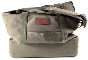 Bogg Canvas Collection Weekender Boat Travel Bag Olive Green Extra Large Zip - Picture 1 of 15