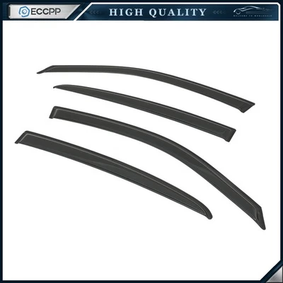 Parasol de ventana ventilación protectores de lluvia deflectores para Dodge Charger 2011-2019 2020 Foto 1 de 4