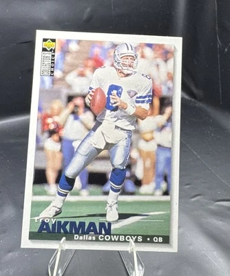 1995 Upper Deck Collector's Choice - Troy Aikman #66 Dallas Cowboys - Image 1 of 3