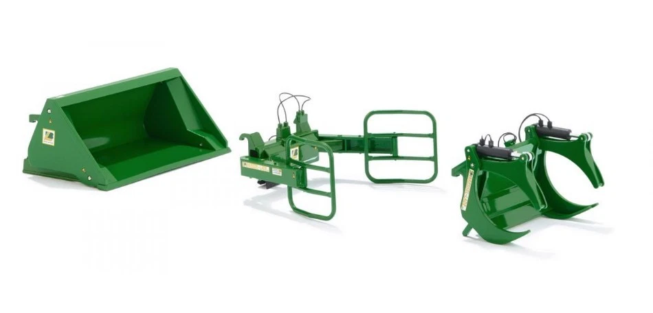 WIKING WK077381 ACCESSORI FRONTALI PER JOHN DEERE SET A 1:32 Modellino - Immagine 1 di 1